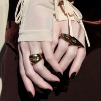 Lip motif w ring【Exclusive item】