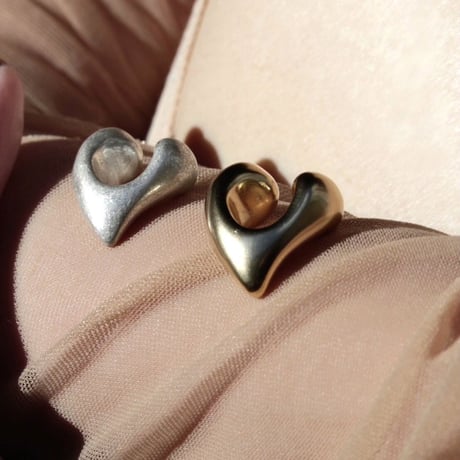 Heart earcuff (1P)【limited edition color】