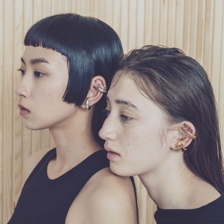 norme sleek earcuff ring (1P) #12 / SV925