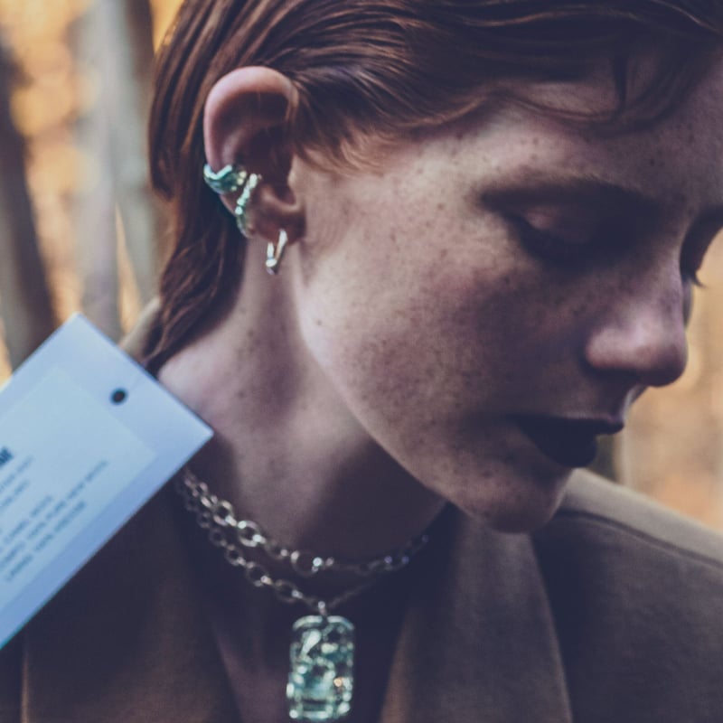 Mud wall earcuff [Unisex line] | Soierie Online