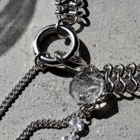 Innocent glass chain necklace