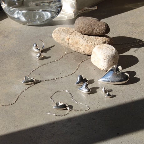Heart ring / Silver 【Silver 925 product】