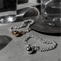 Pome chain bracelet