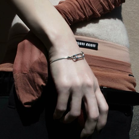 Gem clip bracelet