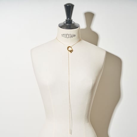 Clarity coil necklace(one color)