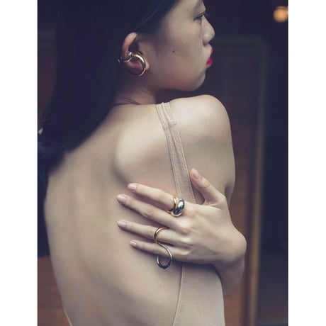 Moist asymmetry earcuff (mix color)