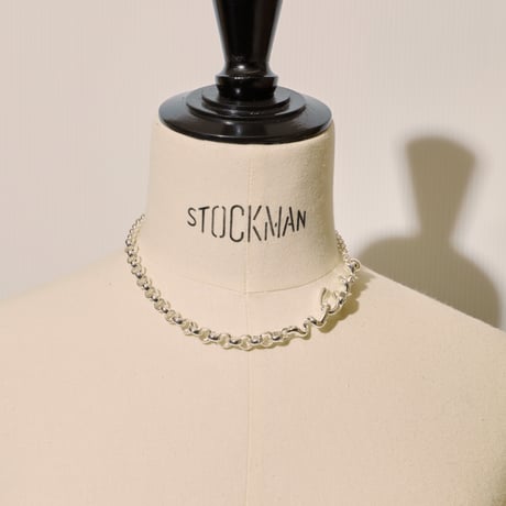 Rose hook necklace