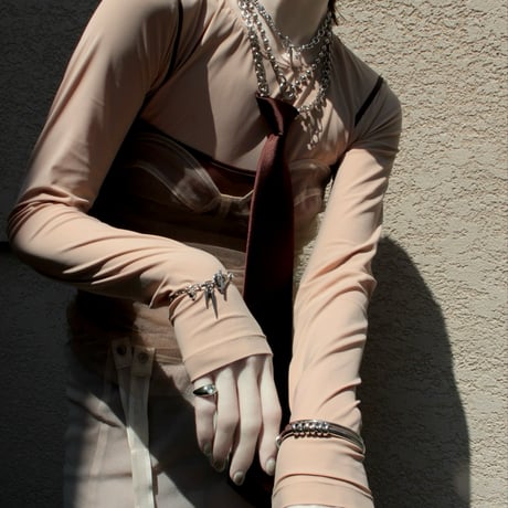 Dark metal bracelet