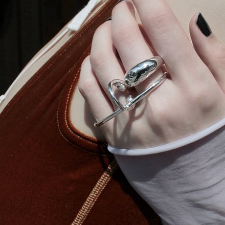Ornaments earcuff ring