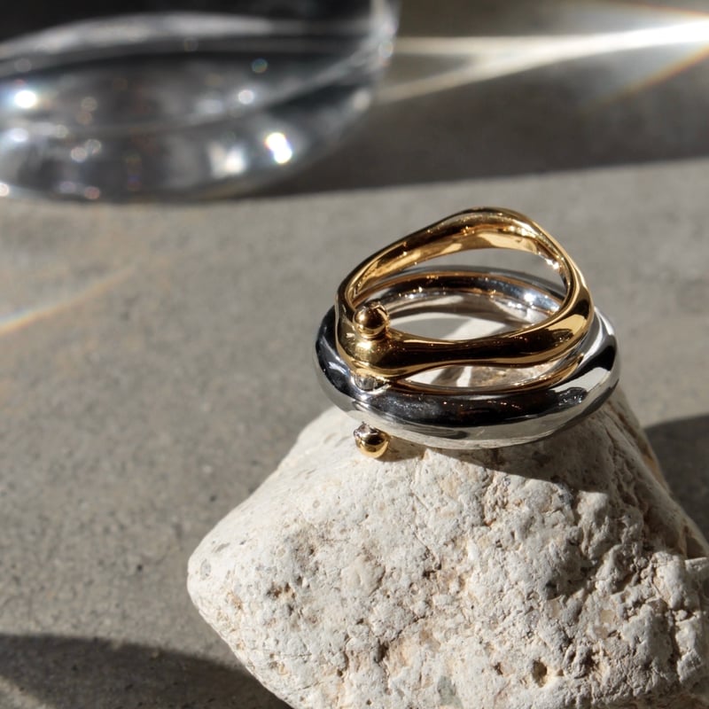 kinetic art ring (mix color) | Soierie Online S