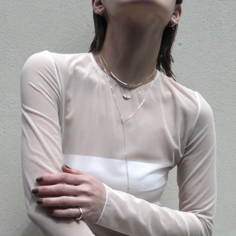 norme sleek earcuff ring (1P) #4 / SV925