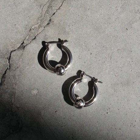 Metal furniture hoop pierce (gloss/2P) [Unisex line]