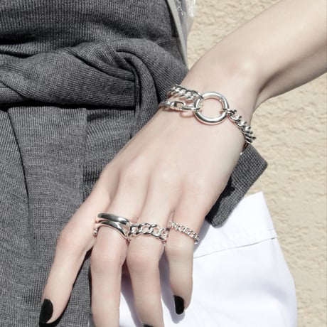 Carabiner loop bracelet