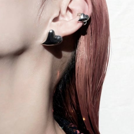 Heart pierce / Silver【Silver 925 product】