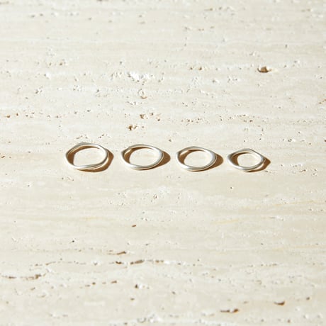 norme dew slim ring (Matt) / SV925