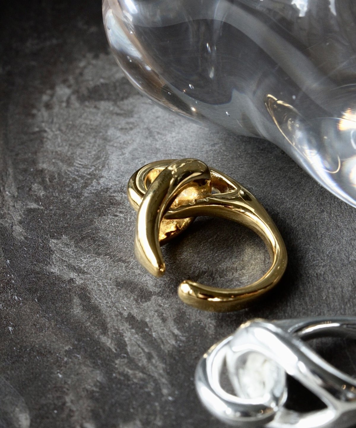 Clarity bit earcuff ring (one color) | Soierie