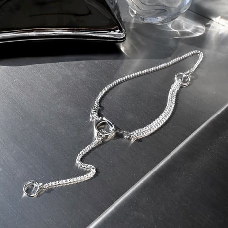 Key motif simple necklace
