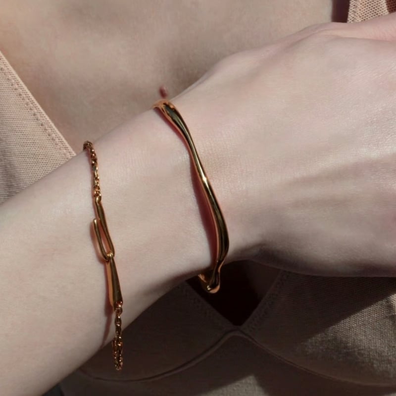 norme dew snake bracelet / Gold | Soierie WEB S