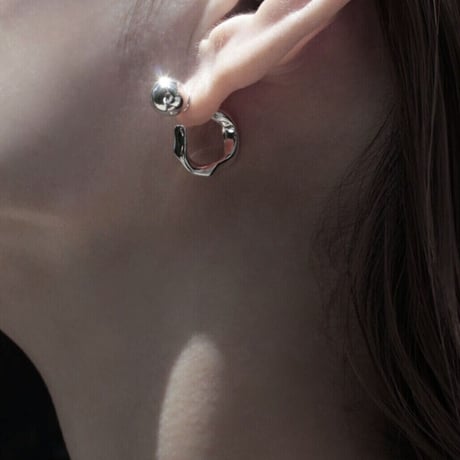Art screw pierce / Small (2P)