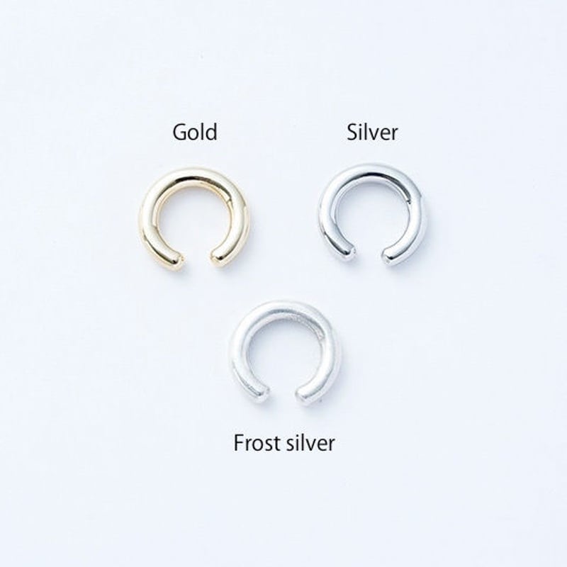 Flow earcuff ring (1P) (one color) | Soierie On