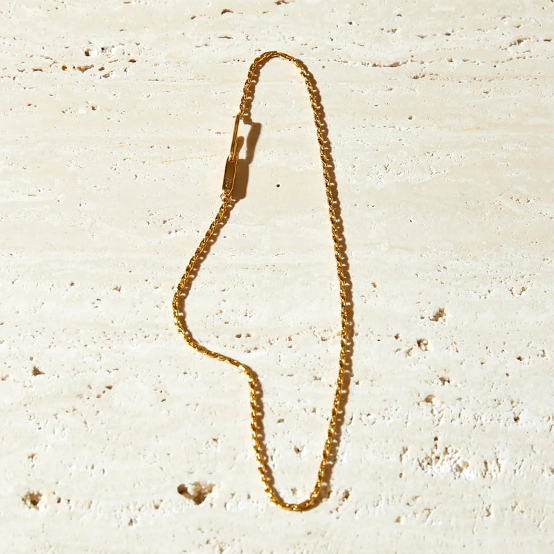 norme dew snake necklace / Gold | Soierie Onlin
