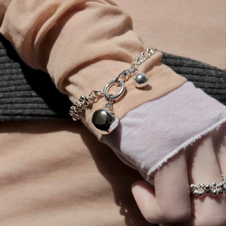 Pome chain bracelet