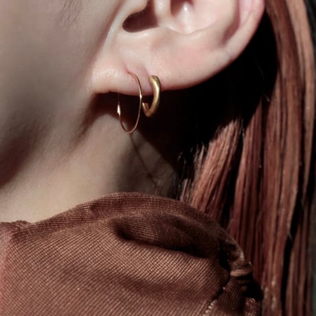 norme dew pierce (Matt) / SV925＋Gold Plated