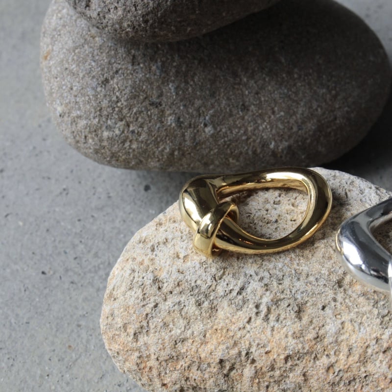 Clarity coil ring (one color) | Soierie WEB STORE