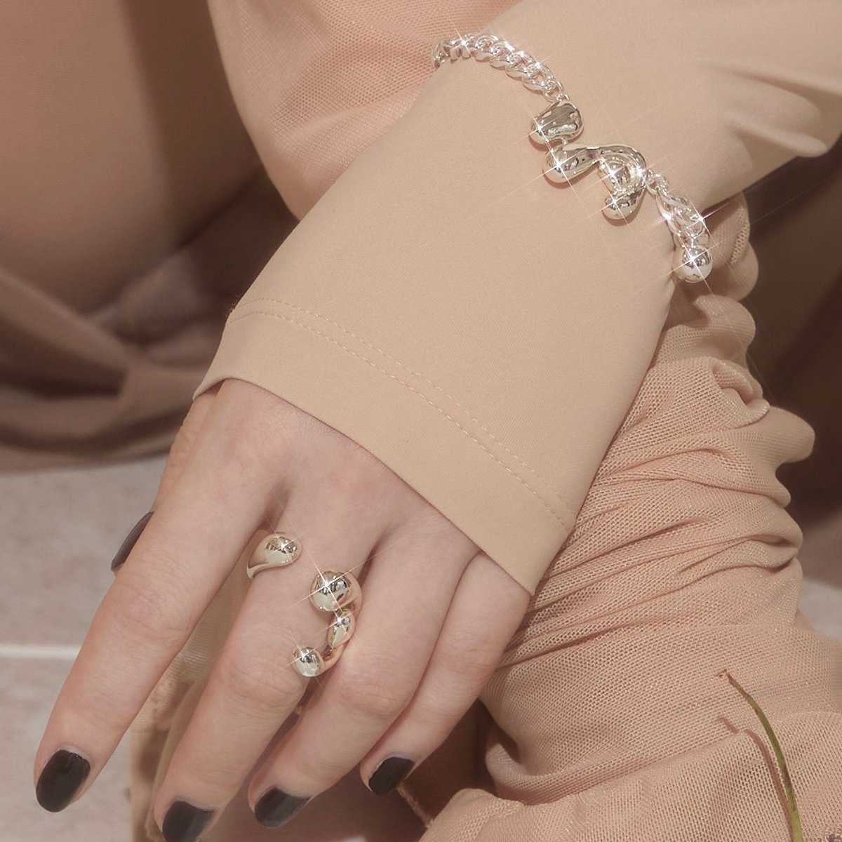 【Soierie】Frame ring 19号 Visions ring (one color) | Soierie Online Store