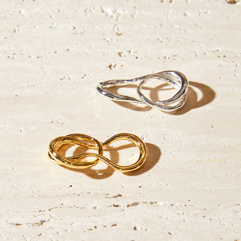 Metal art w ring (one color) | Soierie Online S
