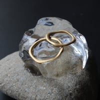 norme dew slim ring (Matt) / SV925＋Gold Plated