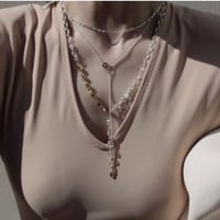 Layered necklace (3P) (mix color)