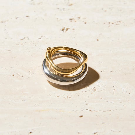 kinetic art ring (mix color)