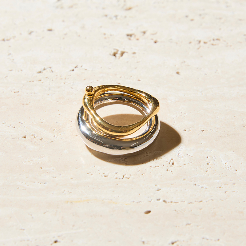 kinetic art ring (mix color) | Soierie Online S