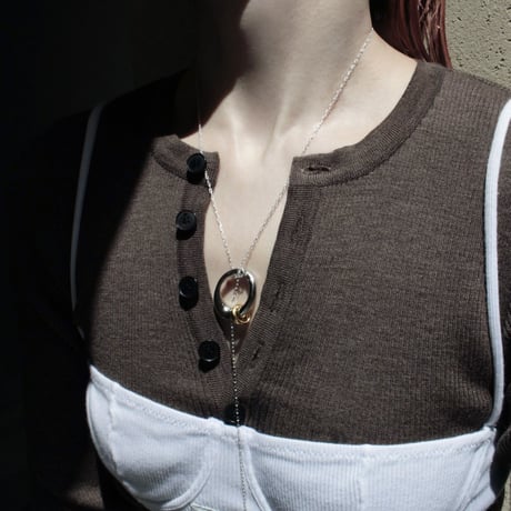 Clarity coil necklace(mix color)
