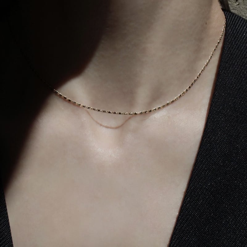 Layered necklace (3P) (one color) | Soierie Onl