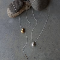 Poire long necklace