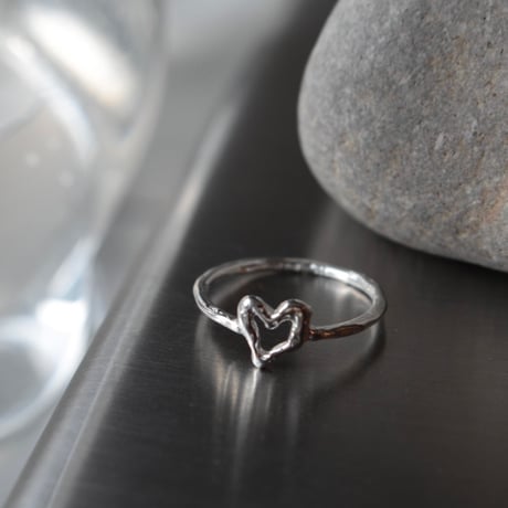 norme open heart mini ring / SV925