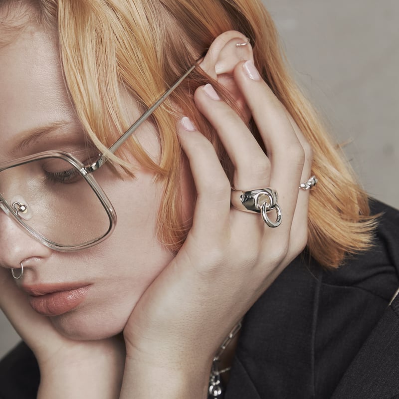 Vintage circle ring | Soierie Online Store