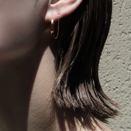 norme second american pierce / SV925＋Gold Plated