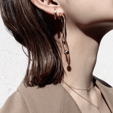 Art screw pierce / Small (2P)