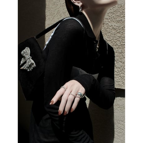 Pome hoop pierce
