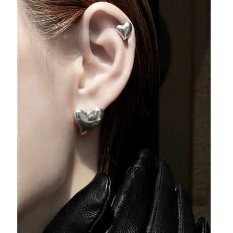 Heart pierce / Silver【Silver 925 product】