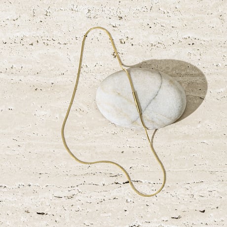 norme cord necklace / SV925＋Gold Plated
