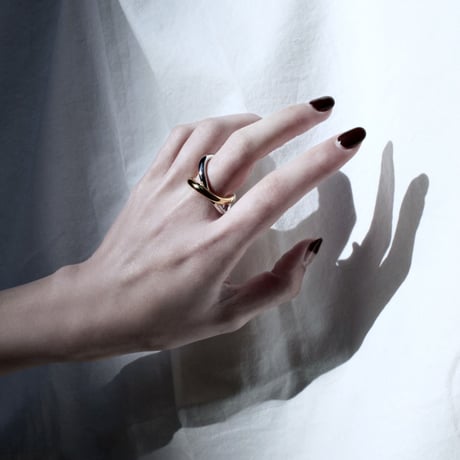 Connect loop earcuff ring (mix color)