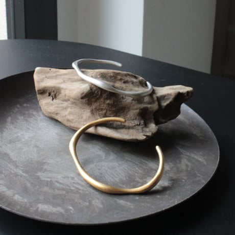 norme dew bangle (Matt) / SV925＋Gold Plated