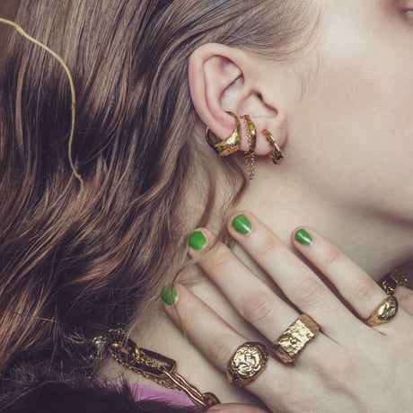 Aging pinky cuff ring (1P)