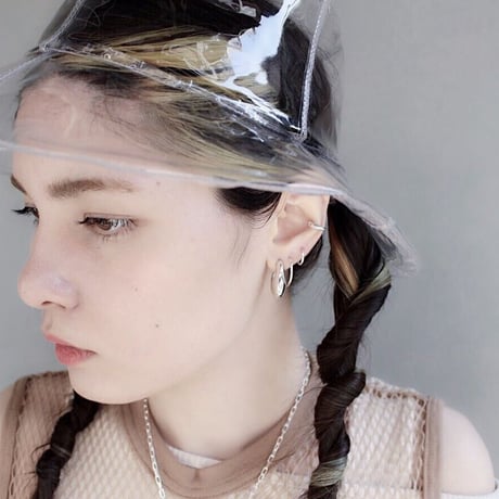 Halo hoop pierce (Medium/2P) / Silver