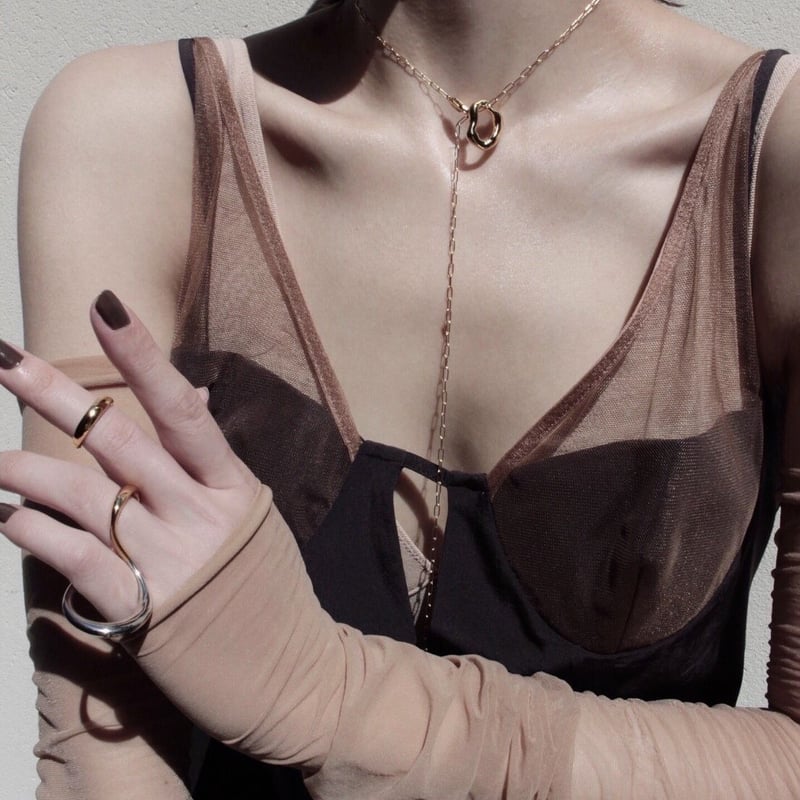 Connect eight loop ring (small/2P) (mix color)