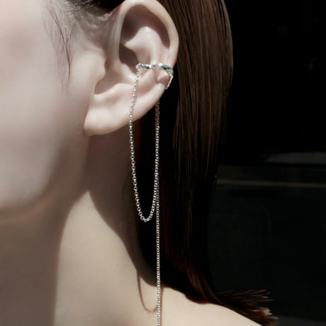 Rose ivy earcuff (1P)